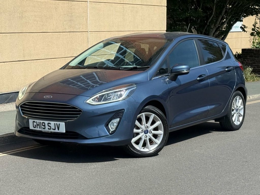 Ford Fiesta 1L Titanium Blue