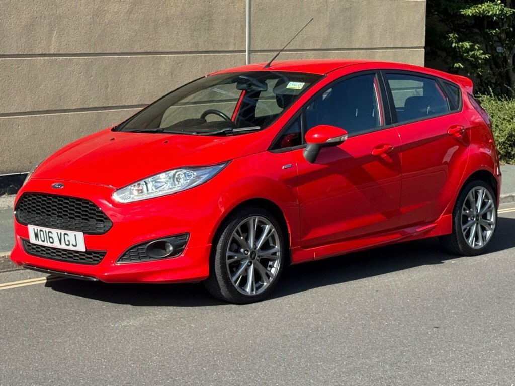 Ford Fiesta 1L St-line WO16VGJ Red #2