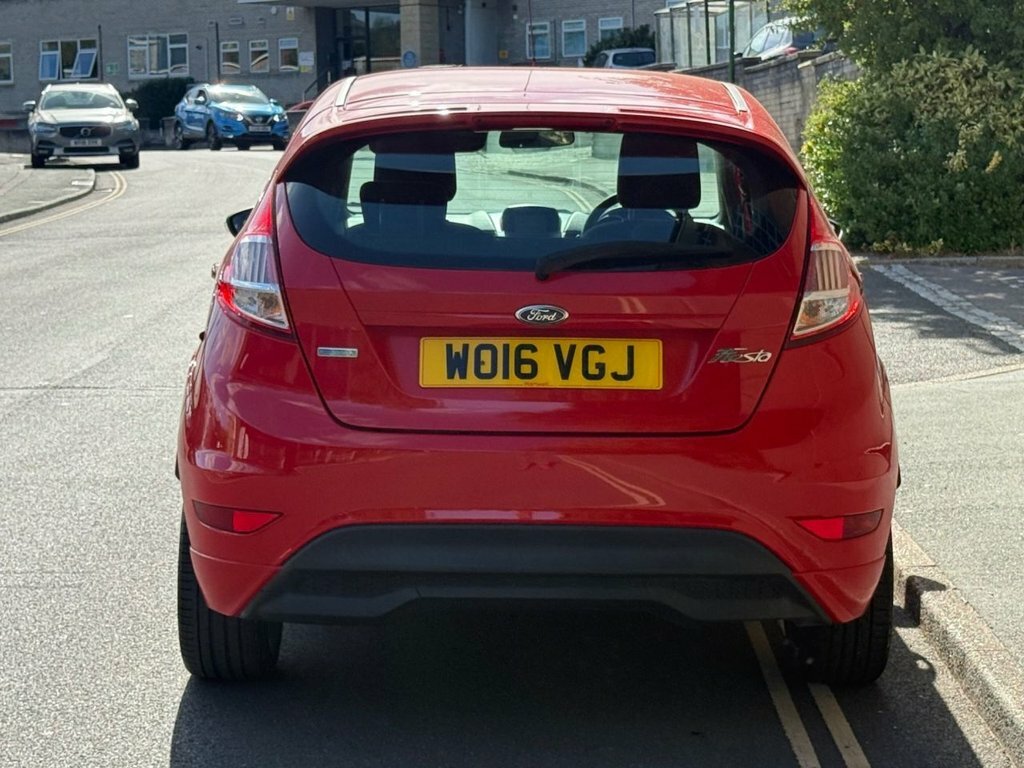 Ford Fiesta 1L St-line WO16VGJ Red #5