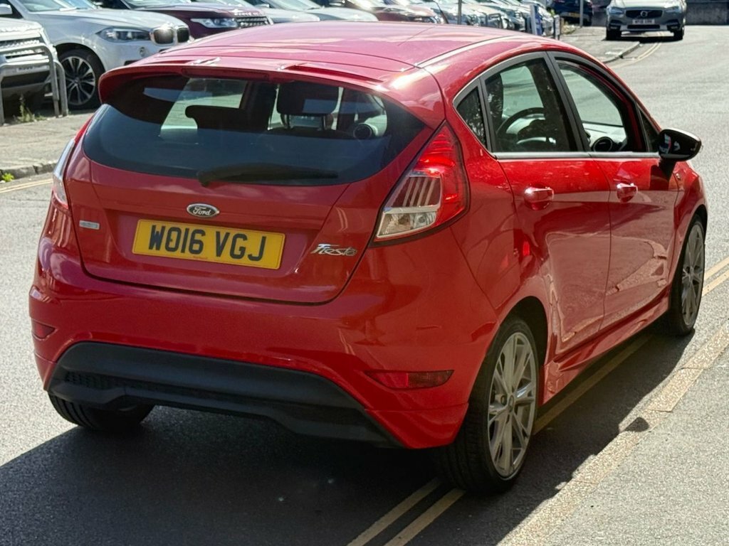 Ford Fiesta 1L St-line WO16VGJ Red #6