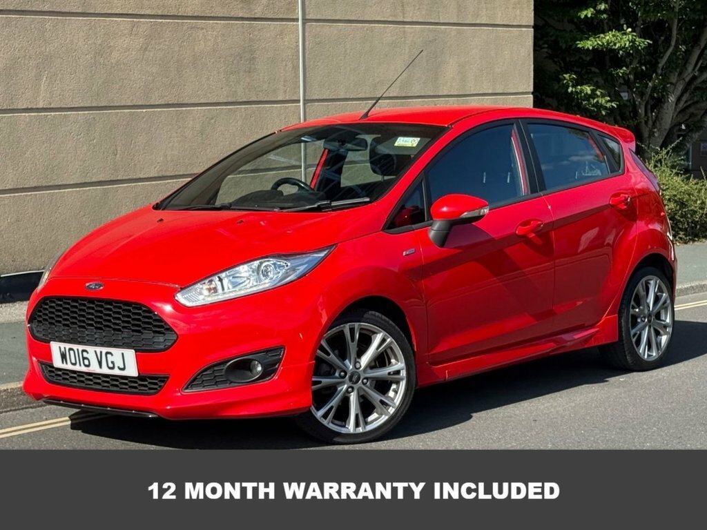 Ford Fiesta 1L St-line Red