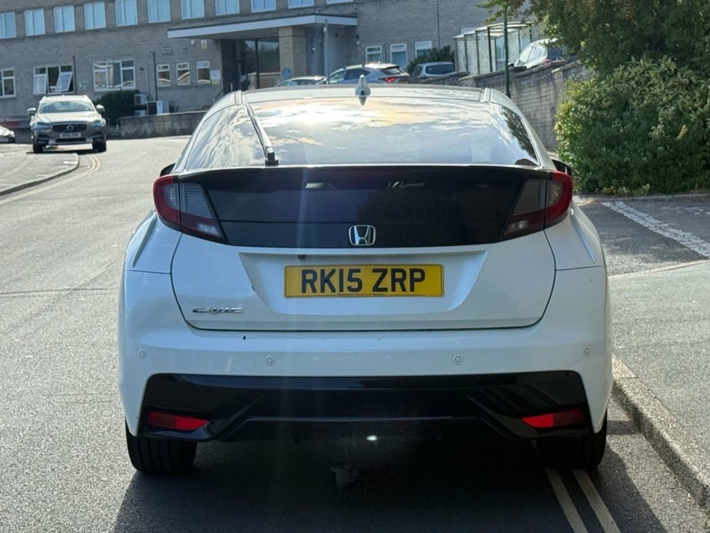 Honda Civic 1.8L Sr White #5