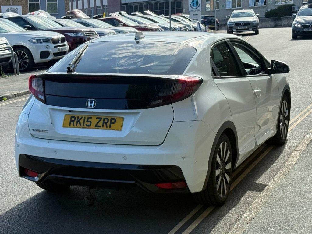 Honda Civic 1.8L Sr White #6