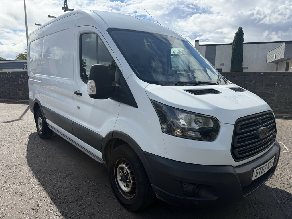 Ford Transit Custom Panel Van 2.0 350 Ecoblue 201867 White