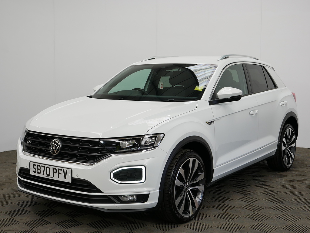 Volkswagen T-Roc Tsi Evo R-line White #3