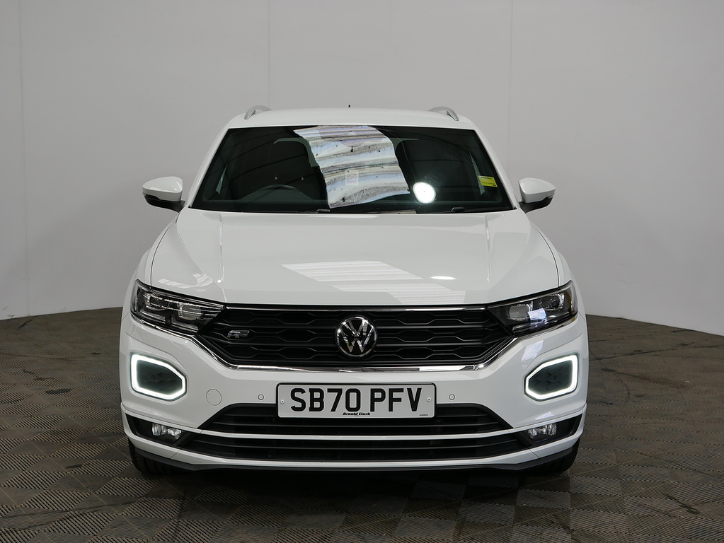 Volkswagen T-Roc Tsi Evo R-line White #2