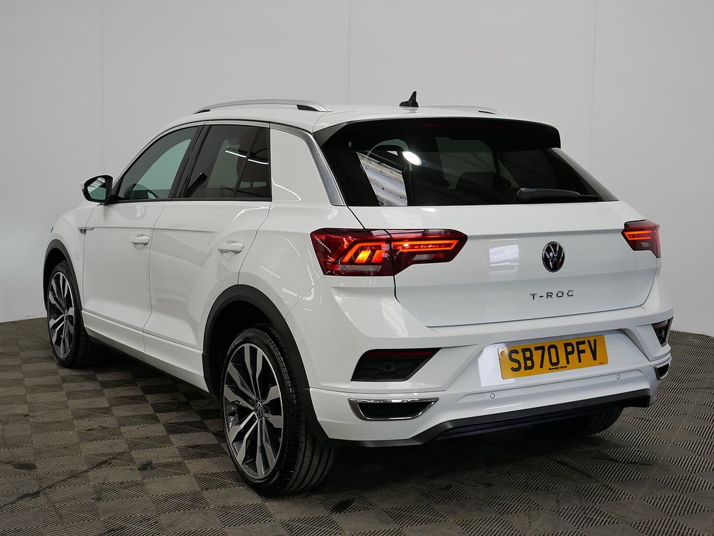 Volkswagen T-Roc Tsi Evo R-line White #5
