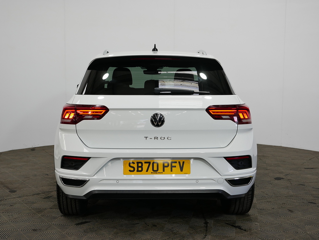 Volkswagen T-Roc Tsi Evo R-line White #6