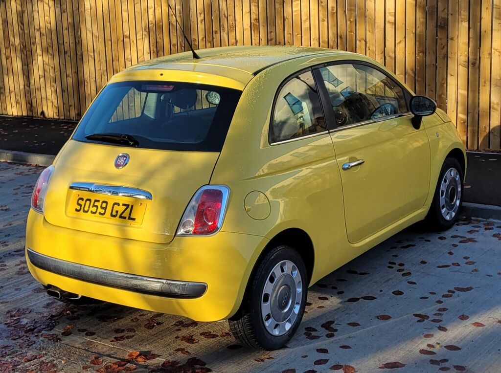 Fiat 500 1.2L Hatchback Euro 5 69 Bhp Black #3