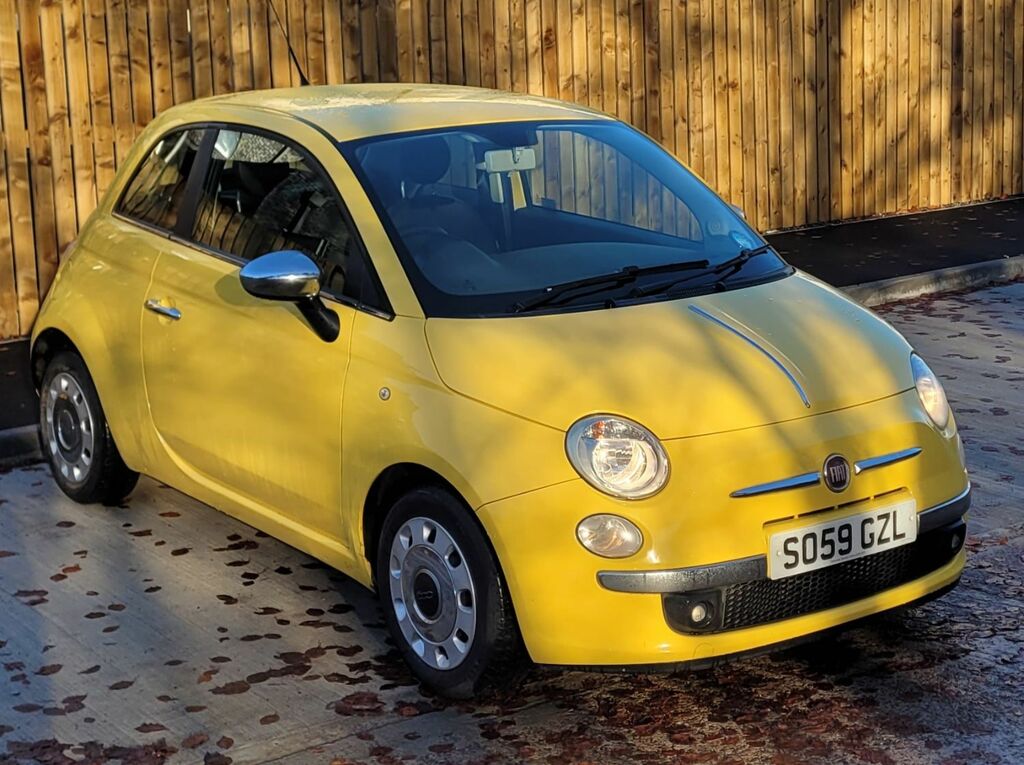 Fiat 500 1.2L Hatchback Euro 5 69 Bhp Black #1