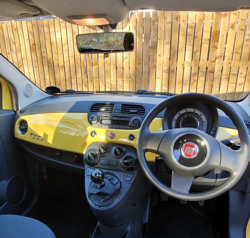 Fiat 500 1.2L Hatchback Euro 5 69 Bhp Black #5