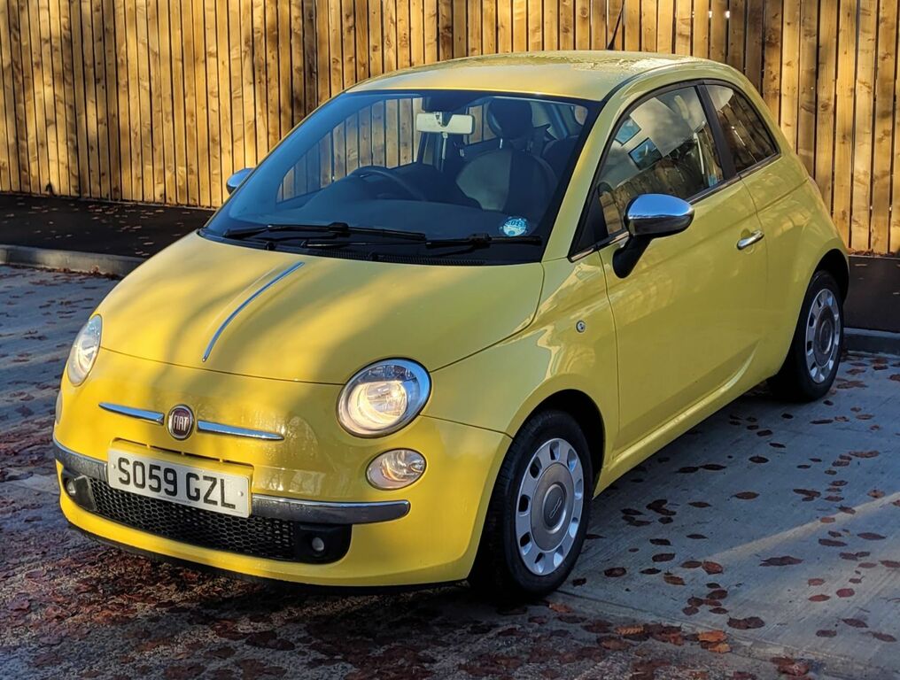 Fiat 500 1.2L Hatchback Euro 5 69 Bhp Black #4