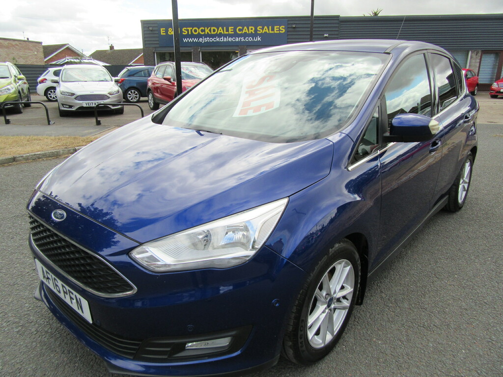 Ford C-Max Zetec Tdci 1.5L Zetec Tdci Euro 6 Blue
