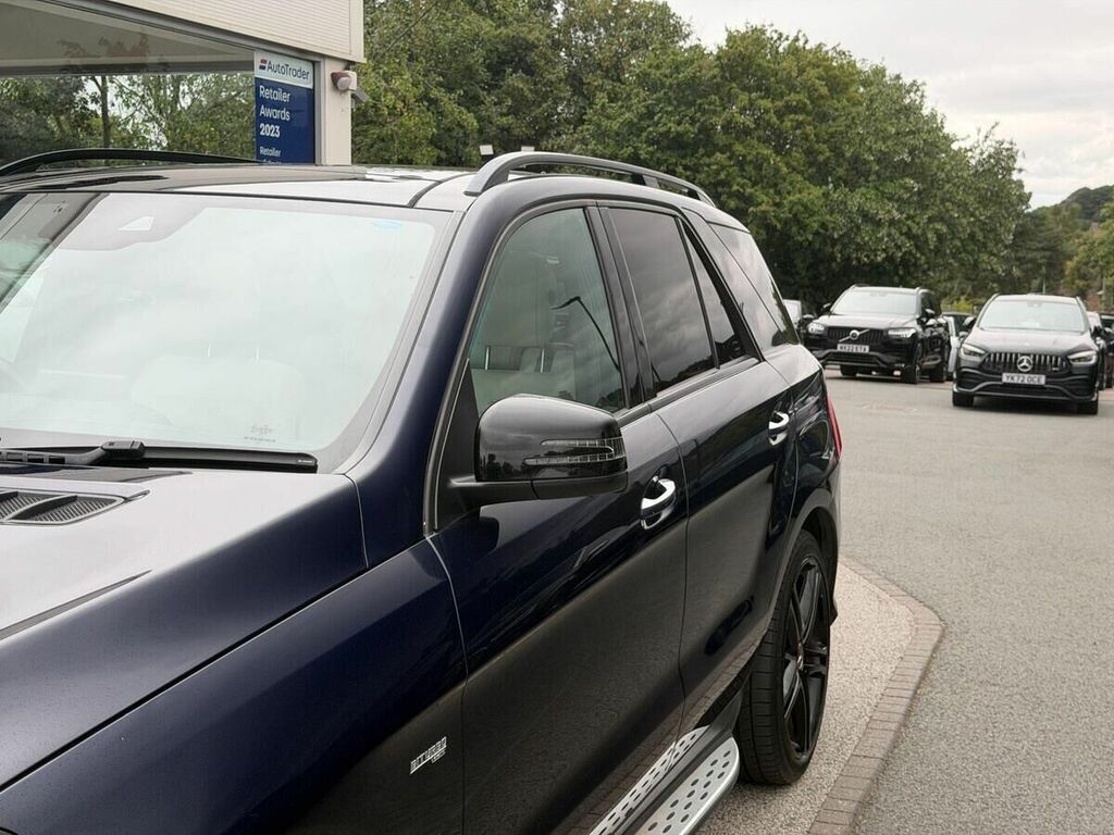 Mercedes-Benz GLE Class 350D 4Matic Amg Line 9G-tronic Blue #55