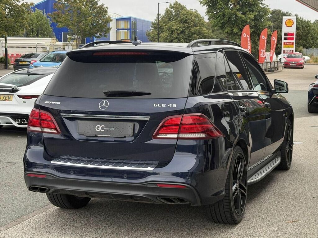 Mercedes-Benz GLE Class 350D 4Matic Amg Line 9G-tronic Blue #7