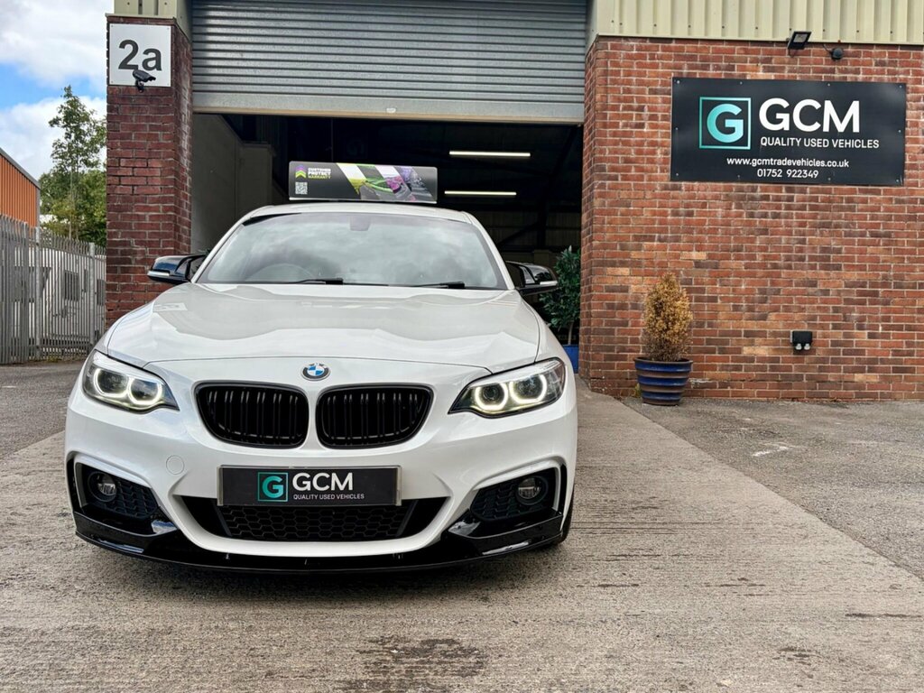 BMW 2 Series 2.0 220I M Sport Euro 6 Ss White #3