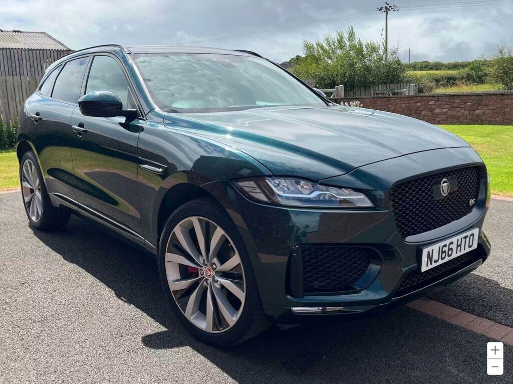 Jaguar F-Pace 3.0 V6 S Awd Euro 6 Ss Green