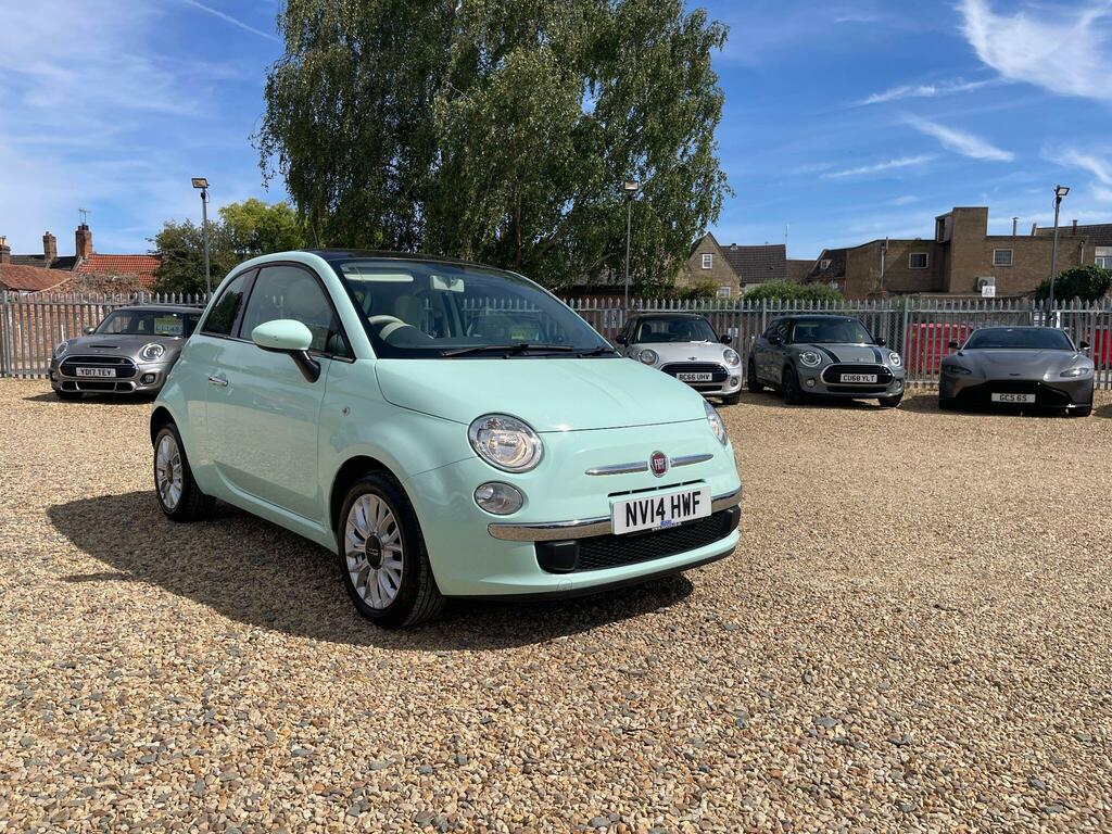 Fiat 500 1.2 Lounge Euro 6 Ss Green