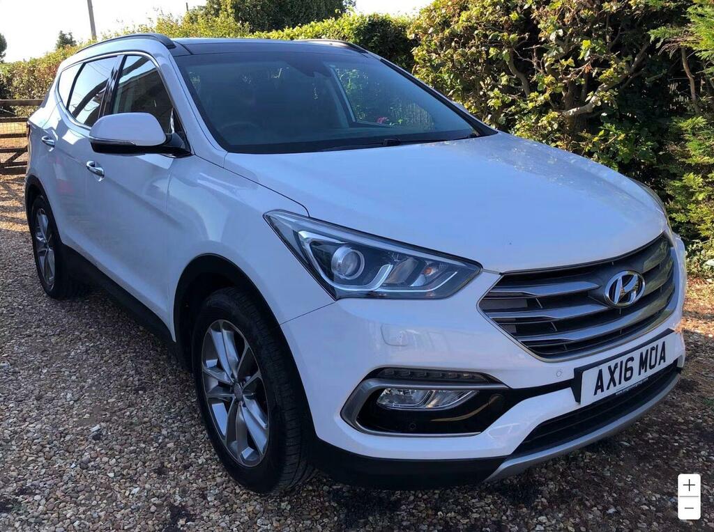 Hyundai Santa Fe 2.2 Crdi Blue Drive Premium Se 4Wd Euro 6 S White