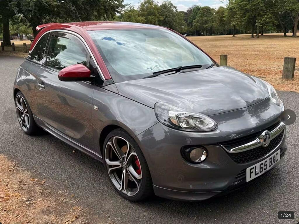 Vauxhall Adam 1.4I Turbo S 5Spd Euro 6 Ss Grey