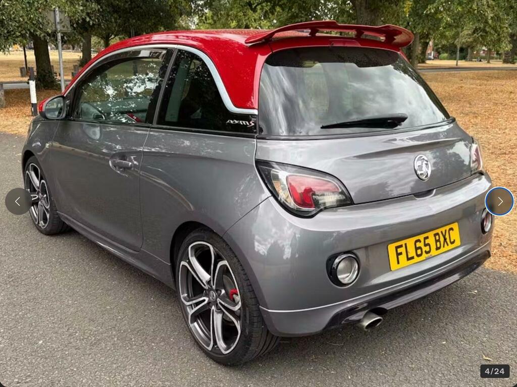 Vauxhall Adam 1.4I Turbo S 5Spd Euro 6 Ss Grey #4