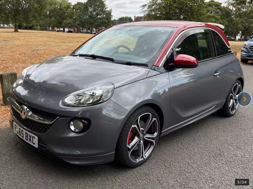 Vauxhall Adam 1.4I Turbo S 5Spd Euro 6 Ss Grey #3