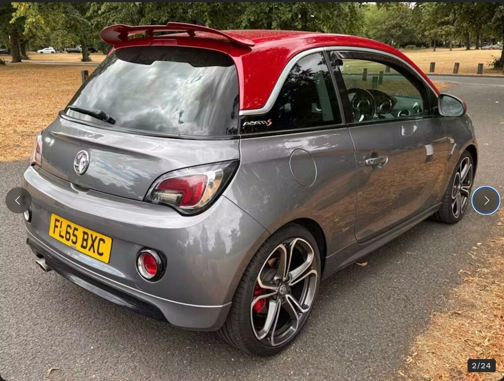 Vauxhall Adam 1.4I Turbo S 5Spd Euro 6 Ss Grey #2