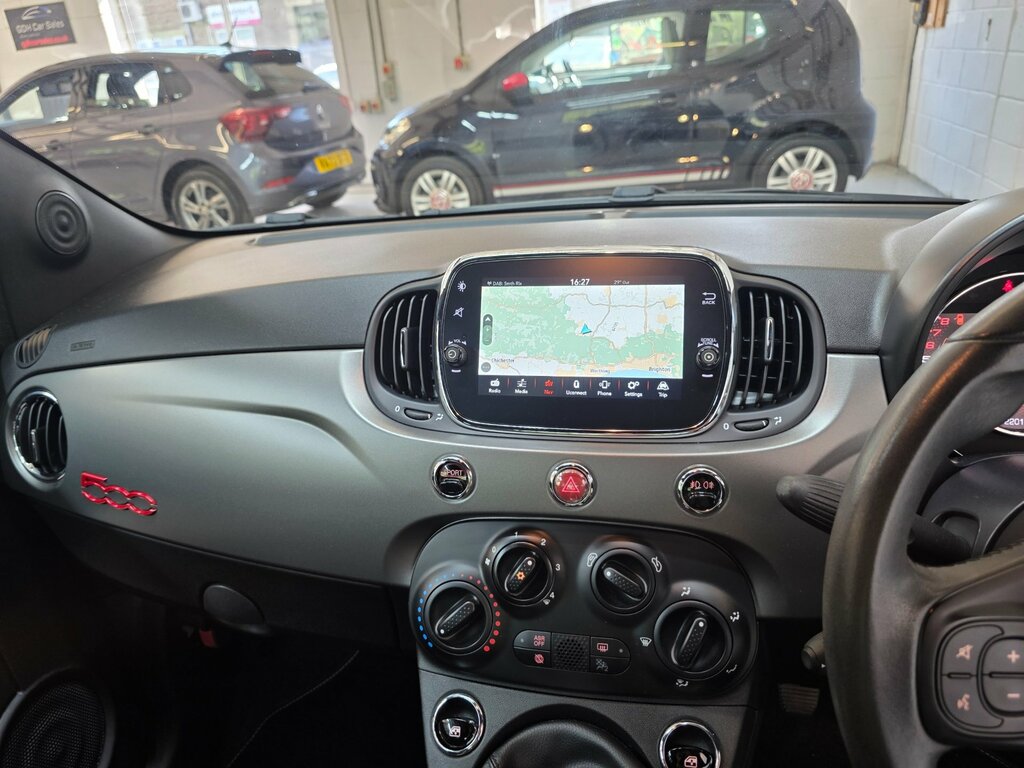Fiat 500 0.9 Twinair S Hatchback Euro 6 LW17JHY Grey #6