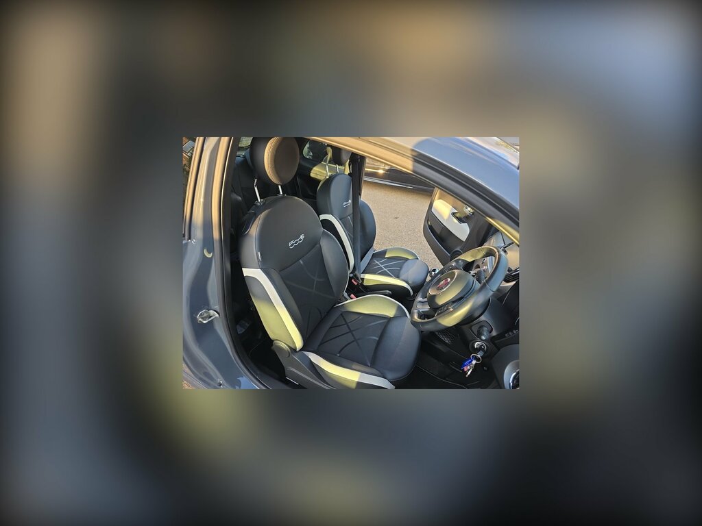 Fiat 500 0.9 Twinair S Hatchback Euro 6 Grey #2