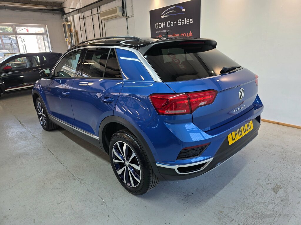 Volkswagen T-Roc 1.0 Tsi Design Suv Euro 6 Ss Blue #3