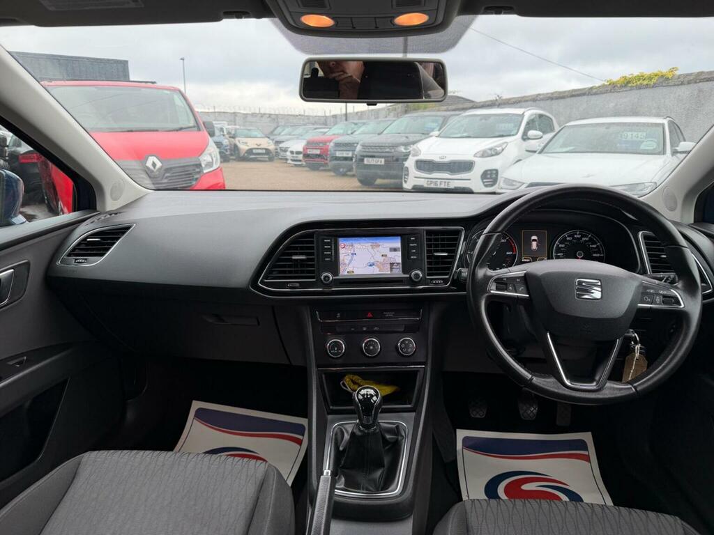 Seat Leon Estate 1.6 Tdi Ecomotive Cr Se Sport Tourer Euro 5 Grey #15