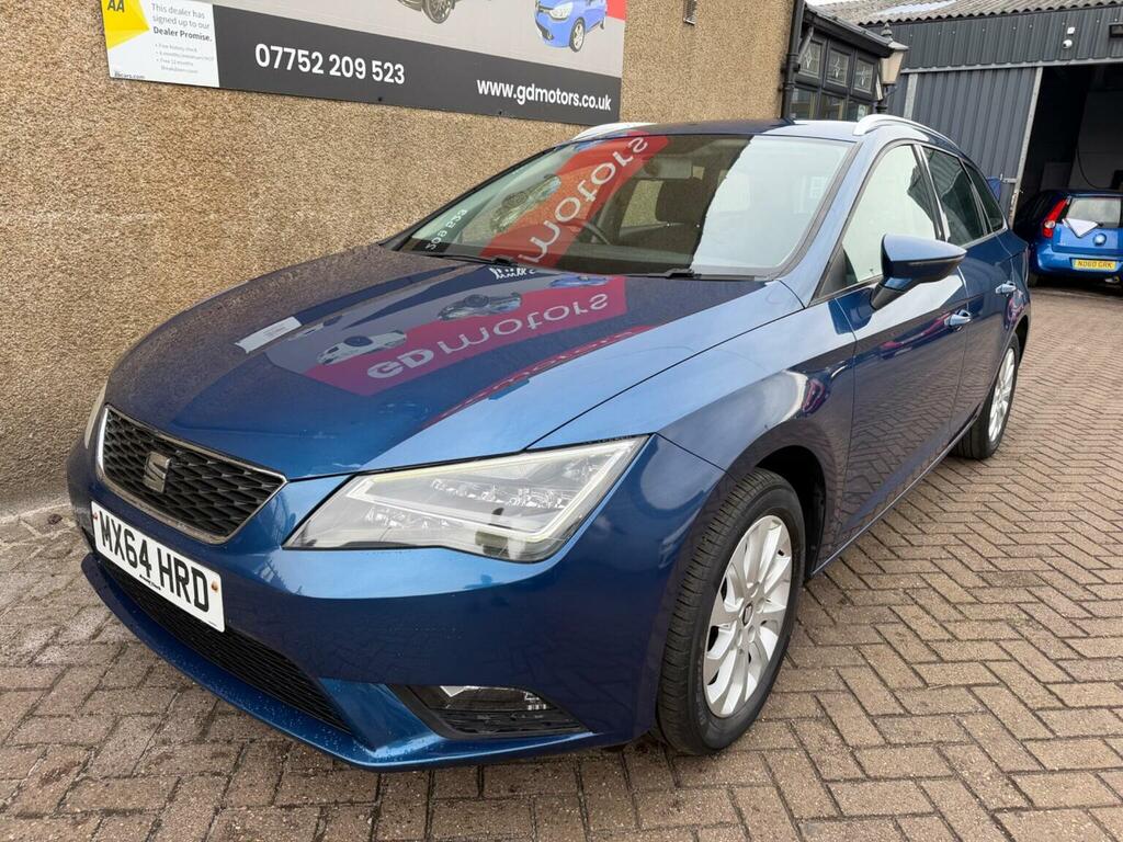Seat Leon 1.6 Tdi Cr Se Sport Tourer Euro 5 Ss Blue
