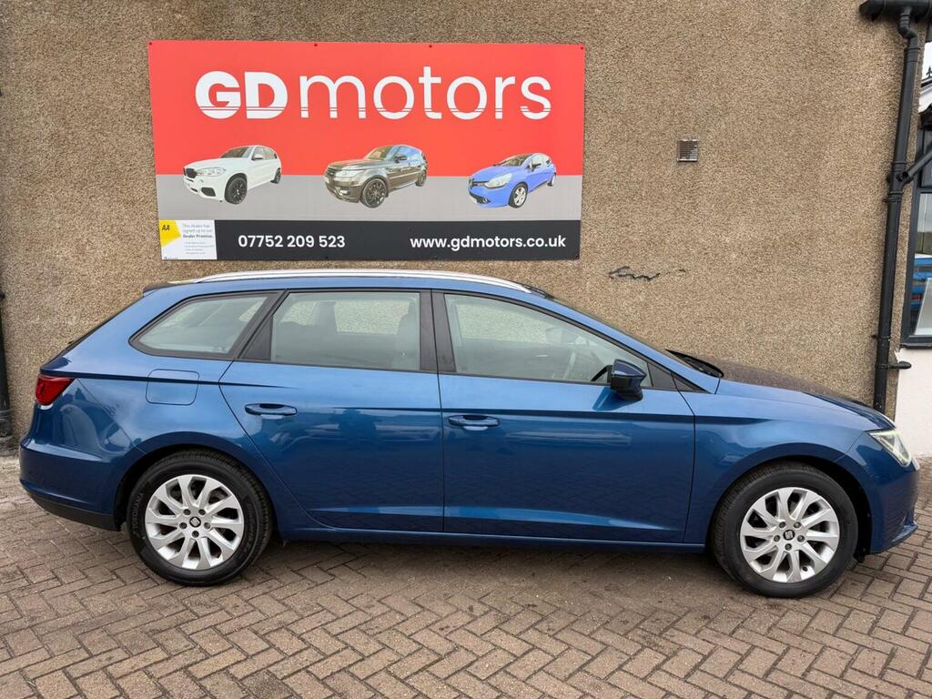 Seat Leon Estate 1.6 Tdi Ecomotive Cr Se Sport Tourer Euro 5 Grey #7