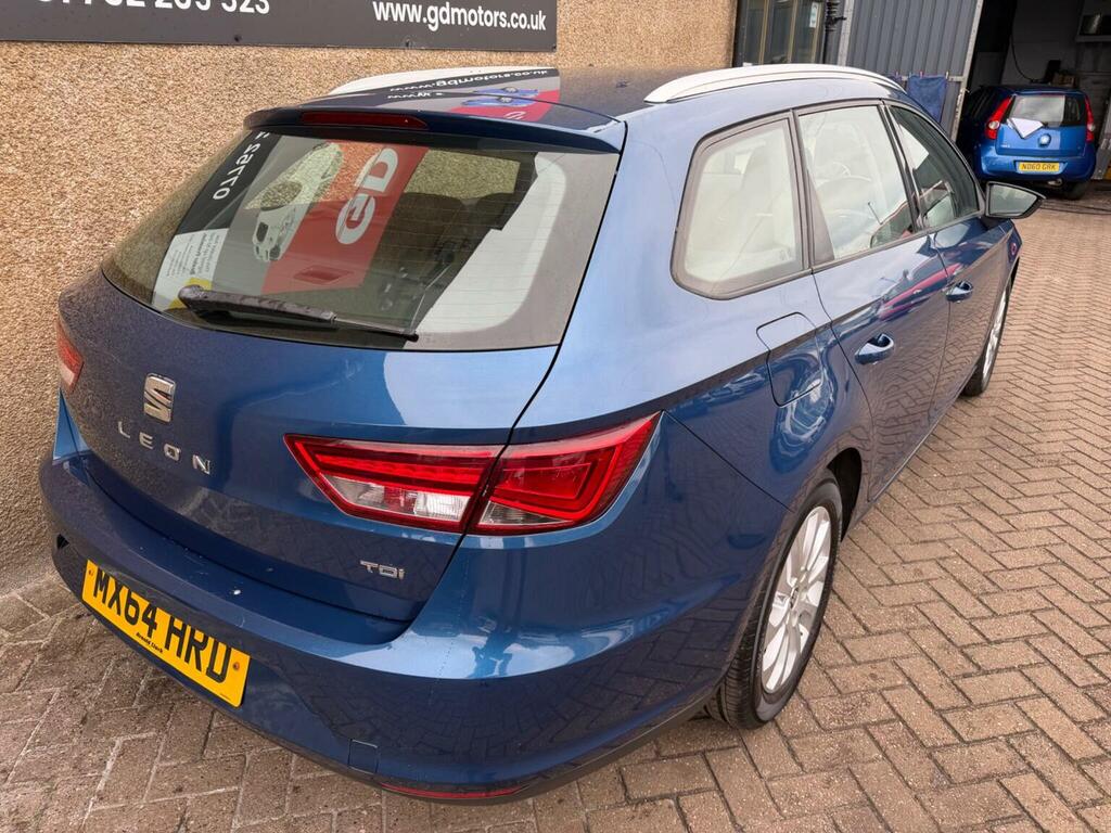 Seat Leon Estate 1.6 Tdi Ecomotive Cr Se Sport Tourer Euro 5 Grey #8