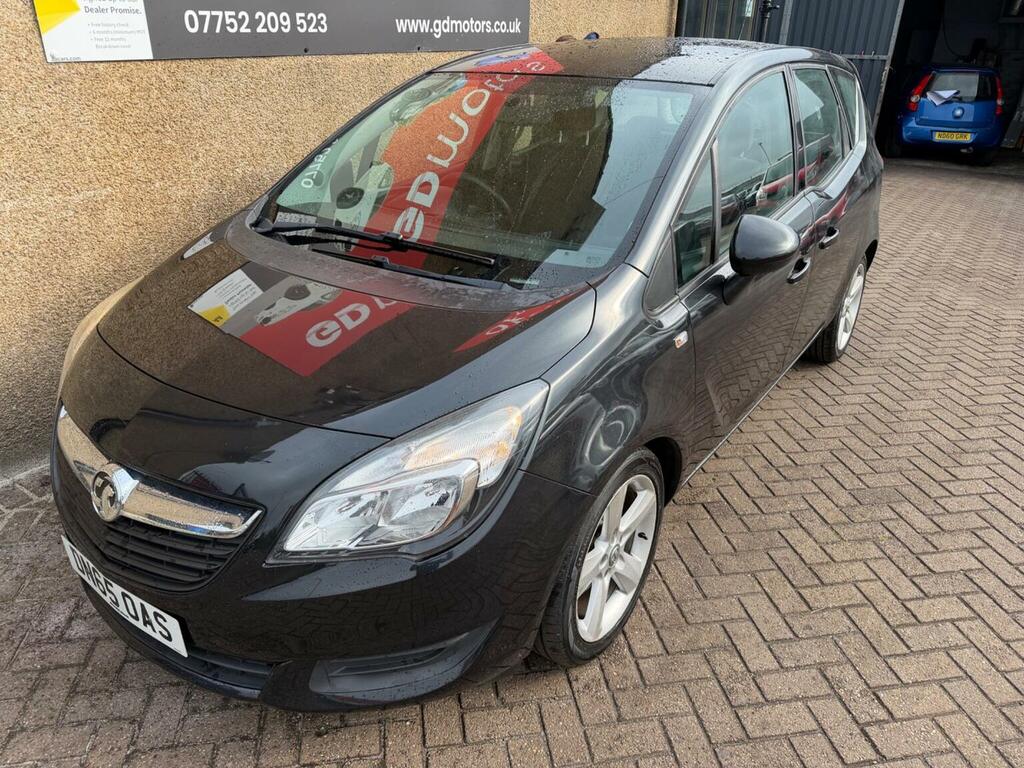 Vauxhall Meriva 1.4I Exclusiv Euro 6 Black #2