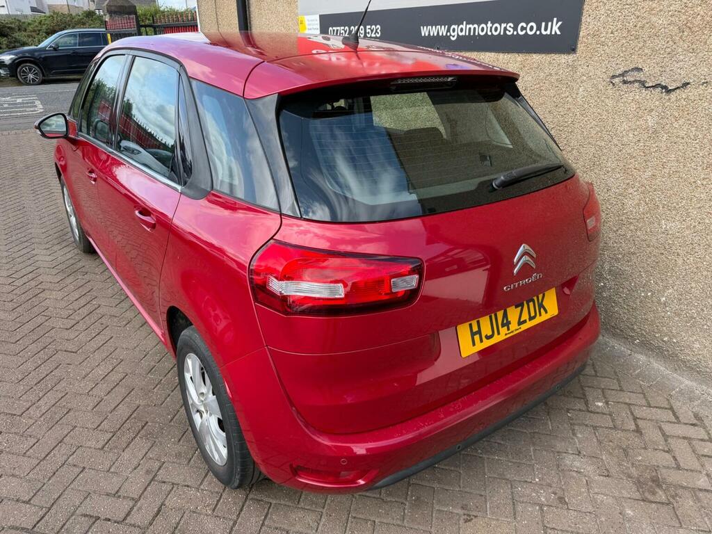 Citroen C4 Picasso 1.6 Hdi Vtr Euro 5 Red #4