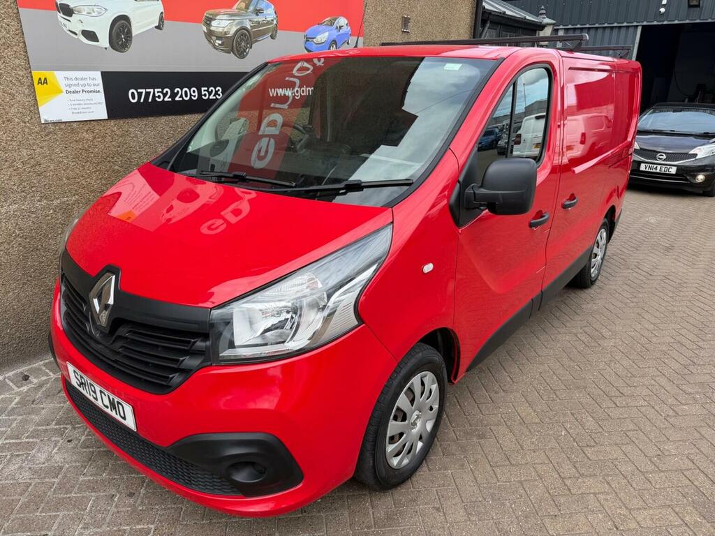 Renault Trafic 1.6 Dci 27 Business Swb Standard Roof Euro 6 Red #5