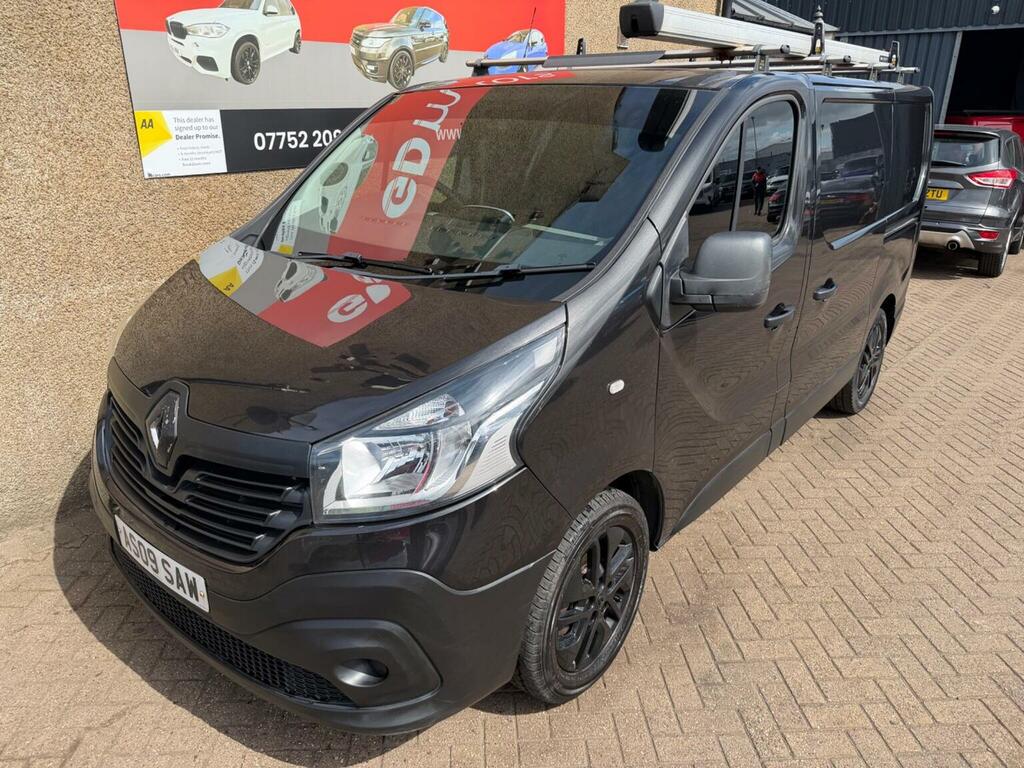 Renault Trafic 1.6 Dci 27 Business Swb Standard Roof Euro 5 Black #2