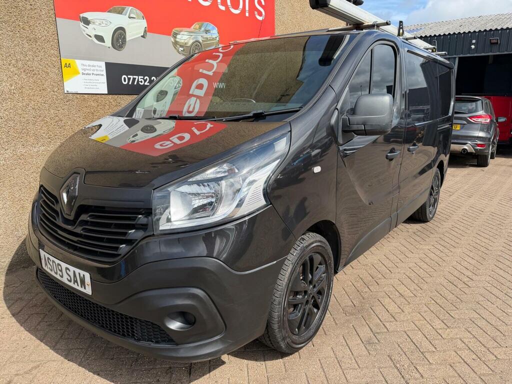 Renault Trafic 1.6 Dci 27 Business Swb Standard Roof Euro 5 Black