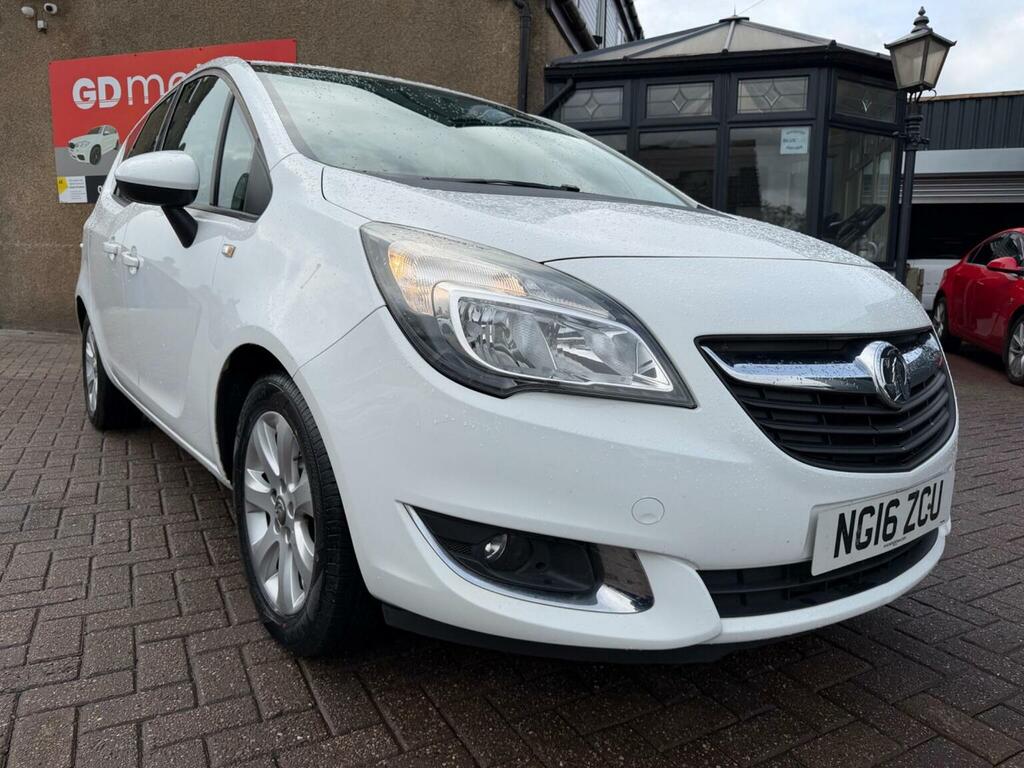 Vauxhall Meriva Mpv 1.4I Life Euro 6 201616 NG16ZCU White #5