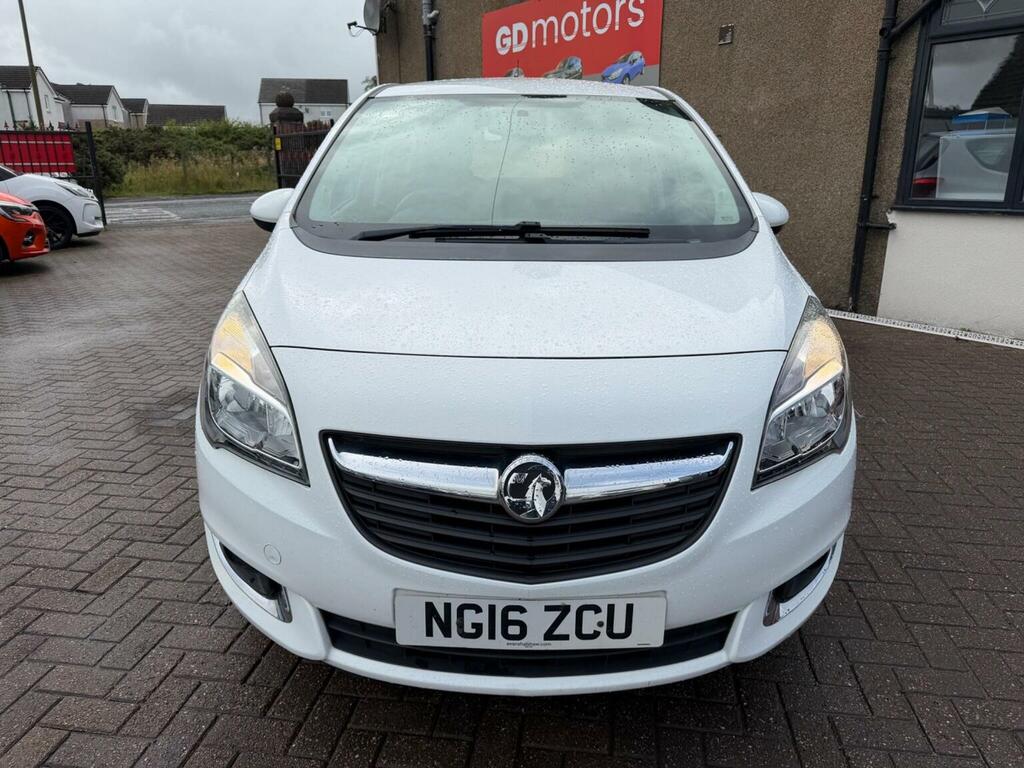 Vauxhall Meriva Mpv 1.4I Life Euro 6 201616 NG16ZCU White #3