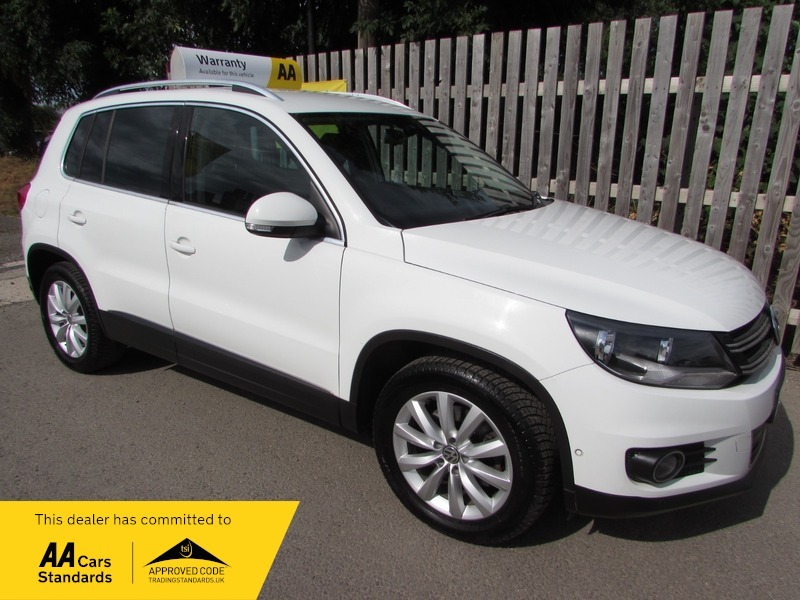 Volkswagen Tiguan Match Tdi Bluemotion Technology White