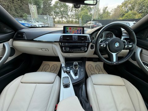 BMW 4 Series 420D 190 M Sport Professional Media Silver #10