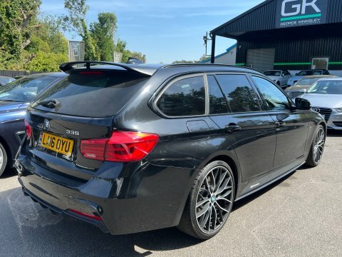 BMW 3 Series 335D Xdrive M Black #3