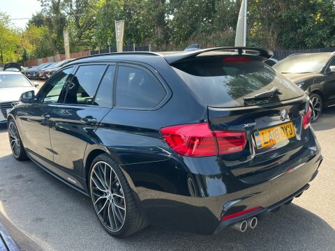 BMW 3 Series 335D Xdrive M Black #4