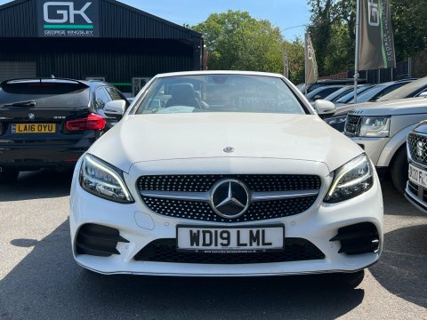 Mercedes-Benz C Class C 200 Amg White #2