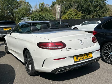 Mercedes-Benz C Class C 200 Amg White #3