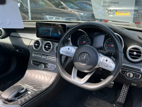 Mercedes-Benz C Class C 200 Amg White #6