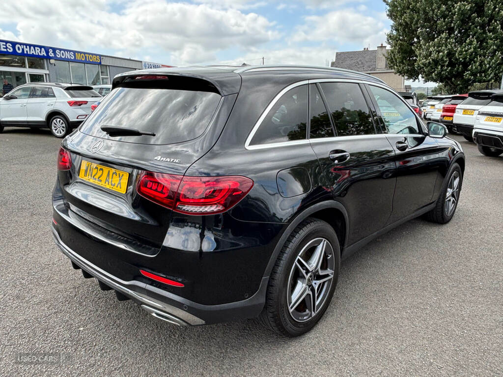 Mercedes-Benz GLC Class Glc 220D 4Matic Amg Line 9G-tronic WN22ACX Black #4