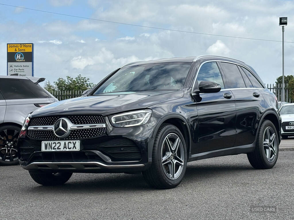Mercedes-Benz GLC Class Glc 220D 4Matic Amg Line 9G-tronic WN22ACX Black